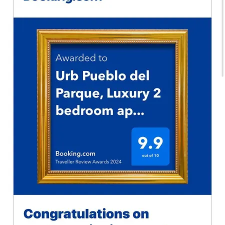 Apartment Urb Pueblo Del Parque, Luxury 2 Bedroom Apartment. Fantastic Location.